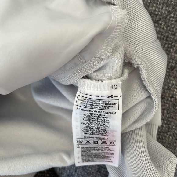 Unisex Light grey Adidas sweatshirts - Picture 9 of 9